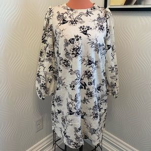 Toile Linen Dress Size S